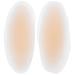 1 Pair Silicone Adhesive Calf Pads Calf Corrector Soft Invisible Shaping Calf Straight Leg Patches for Crooked or Thin Legs Beige