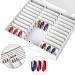 Durratou Nail Storage Box Nail Tips Color Display Holder Nail Decoration Storage Box for Nail Decoration Container Display - Buy Online on GoSupps.com