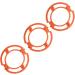 Haofy 3PCS Razor Retaining Ring Set - Orange Blade Retaining Rings for Norelco Series 7000 & 9000 RQ12 - International Shipping Available - Buy Online on GoSupps.com