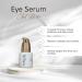 Dr. Kinsella Eye Serum Anti-Ageing Eye Cream for Dark Circles Puffiness & Eye Bags Infused with Hyaluronic Acid Vitamin C & Caffeine for Brighter Youthful Eyes - Buy Online on GoSupps.com