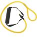 OUKENS Single Resistance Exercise Band - Comfortable Handles for Physical Therapy & Strength Training - Yellow Elastic Cord for Muscle Toning - Buy Online on GoSupps.com
