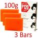  Kojie San Kojie San Skin Brightening Kojic Acid 3 Bars Soap 100g Fades Age Spots Freckles and Other Signs of Sun Damage Heals Acne Spots and Erases Scars and Red Marks - Buy Online on GoSupps.com
