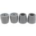 4 Pcs Rubber Walking Stick Ferrules Cane Pin Crutch Pads Caps Tip Bottom Protector Ends Durable - Gray - Buy Online on GoSupps.com