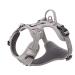 Truelove no pull dog harness reflective dog harness for dogs adjustable soft padded petroleum vest with simple control handle TLH56512 L Gray