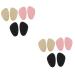 FRCOLOR 12 Pairs Sole Pad High Heel Mat Insole Half Sole Breathable Forefoot Mat Non-Slip Cushion Feet Care Supplies Half Sole High Heel Shoe Non-Slip Mat Skid-Resistance Pad Forefoot Pads As Shownx2pcs 12.2X7.5X0.5cmx2pcs