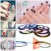 32 COLORS NAIL STICKER ROLLS STRIPING TAPE LINE NAIL ART UV GEL TIPS DIY KIT - Buy Online on GoSupps.com