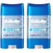 Gillette Antiperspirant and Deodorant for Men Clear Gel Cool Wave Scent 2.85 oz (Pack of 2)