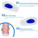 Best Heel Cushion Cups for Plantar Fasciitis | Pain Relief Insoles - International Shipping - Buy Online on GoSupps.com