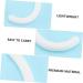 Beaupretty 20 Pairs Anti-Snag Earlick Hooks for Facial Coverage & Ear Protection - Ideal for Children & Mask Extenders - White Rubber Ear Hooks - Buy Online on GoSupps.com