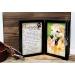 Pawprints Pet Memorial Frame with Poem - Heartfelt Dog Sympathy Gift for Pet Loss - Buy Online on GoSupps.com