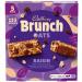 Brunch Bar Bundle with Brunch Bar Chocolate Chip 5x32g x4 Pack and Brunch Bar Raisin 5x32g x4 Pack (8 Pack) - Buy Online on GoSupps.com