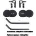 RCKHROS Aero Bars | Aluminum Alloy Black | Bicycle Armrest Handlebars for Mountain and Road Bike Racing - Buy Online on GoSupps.com