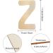 30cm Large Wooden Letter for Crafts & Decor - Capital Alphabet Z - 5mm Thick Unfinished MDF - Nursery Wall Art & Home Decor - Buy Online on GoSupps.com