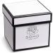 Soho Floral Arts | Roses in A Box | Genuine Roses that Last for Years (White Square 4ct  Radiant Pink) | Mothers Day Gifts White Square 4ct. Radiant Pink - Buy Online on GoSupps.com