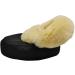 Shop Cozy Lambskin Foot Warmer | Natural Merino Sheepskin in Black/Yellow | International Shipping Available - Buy Online on GoSupps.com