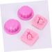 Sosoport Hamster Rabbit Square Toilet Bowl Rabbit Bedding Bunny Potty Small Animal Litter Tray Ferret Pink - Buy Online on GoSupps.com