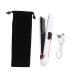 Curling Iron Wireless Hair Curler Girl Hair Straightener Hair Shaping Tool Hair Curler Iron Wireless Curler Hair Styling Tools Portable Curling Wand White