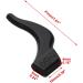 Buy Sscon Silicone Eyeglass Hook - Non-Slip Glasses Holder & Ear Grips (41mm x 10mm x 4mm) - Black | International Shipping Available - Buy Online on GoSupps.com
