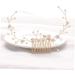 FRCOLOR Bridal Hair Comb Hair Accessories for Bridesmaid Braiding Hair Accessories Wedding Decoration Pearl Hair Clips Pearl Hair Comb Pearl Hair Combs Pearl Headpiece Resin White Handmade - Buy Online on GoSupps.com