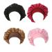 Satin Bonnets for Women  4PCS Silk Bonnet Hair Bonnet for Sleeping Silk Night Sleep Cap for Girls