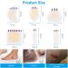 ACWOO Blister Plasters 24PCS - Invisible Hydrocolloid Gel Bandages for Feet, Toes, Fingers, and Heels - Buy Online on GoSupps.com