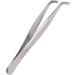 Tweezers Tweezers with Tip 12.5cm Portable Erosion Resistant Easy to Clean Serrated Edge for Bag for Watch Repair (Curved Round Tip) - Buy Online on GoSupps.com