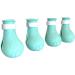 4 Pieces Silicone Anti-Scratch Cat Shoes | Anti-Off Nail Gloves & Cat Boots - Green Claw Covers - Buy Online on GoSupps.com