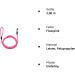 Shop Durable 10mm Rope Leash with Hand Loop - 27 Colors & 7 Lengths (Fluor Pink 2.00 m) - International Shipping Available - Buy Online on GoSupps.com