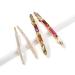 Beaupretty Rhinestone Bobby Pins - Colorful Crystal Hair Clips for Daily Fashion | 4pcs - Buy Online on GoSupps.com
