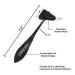 Santamedical Taylor Percussion Hammer - Professional Reflex Testing Tool - Buy Online on GoSupps.com