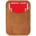 Dementia Medical Alert Wallet Cards - Set of 5 Red | International Shipping Available - Buy Online on GoSupps.com