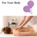 Glass Facial Suction Cups Kit - Silicone Vacuum Massage Cups Set for Anti Cellulite Lymphatic Therapy - 2 Piece Set for Eyes and Face (Purple) - Buy Online on GoSupps.com
