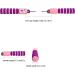Buy Convinit Kids Jump Rope with Counter - Adjustable Anti-slip Handle Violet - Perfect for Girls & Boys - Buy Online on GoSupps.com