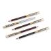 LALAFINA LALAFINA 2 Pack Double Headed Ultra Thin Pen for Girls Double Leopard for Eyebrow Filler Eyebrow Filler Eye Sweat with Makeup Pencils
