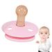 Gruwkue Beißring Schnuller for Babies | Soft Round Head Teether for 6 Months to 3 Years | Ideal for Breastfed Infants - Pink 1 Pack - Buy Online on GoSupps.com