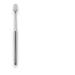 Women's Luxury Soft Bristles Toothbrush - Silver BPA Free Ultra Soft Bristles Elegant Design Perfect for Gentle Oral Care Silver 1 Count (Pack of 1)
