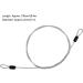Security Steel Cable  Double Looped Stainless Steel Security Lock Cable for   Loop Cable Scooter Lock(Silver ) - Buy Online on GoSupps.com