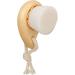 Qukaim Wooden Facial Brush Wooden Facial Cleansing Brush with Beech Handle and Soft Fiber Bristles Manual Face Cleaning Brush with Hang Ring - Buy Online on GoSupps.com