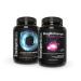 Intelligent Labs 2-in-1 Bundle of MagEnhance Magnesium Complex (Magtein L-Threonate Glycinate and Taurate) and Omega-3 Triglyceride Fish Oil Softgels Supplement (2 250mg per Serving)