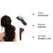 S-noilite Trendy 26"(66cm) Straight Wrap around Ponytail Clip in Hair Extension Strap Pony Tail Hairpiece Long Popluar Style Dark Brown Dark Brown 26 Inch - Buy Online on GoSupps.com