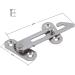 2 Pairs Window Restrictors Locks Aongray Window Restrictor Hook Window for UPVC Stainless Steel 304 Security Lock Child Lock Restrictor Catch Safety Catch with Screws (Silver 2 Pairs) - Buy Online on GoSupps.com