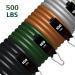Resistance Bands Set 11 pcs Stackable Up to 500 lbs Adjustable with Heavy Duty Gym Handles Home Gym Outdoor Travel Equipment (Multicolor 1set) - Buy Online on GoSupps.com