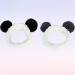 Lurrose Cute Panda Ear Headbands - 2 Pack Elastic Makeup & Spa Hair Bands for Women | Soft & Stylish Face Bands for Yoga & Sports (Black & Gray) - Buy Online on GoSupps.com