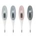 B aba baby/children's thermometer quick measurement of the temperature soft attachment tight alarm tone simple handling thermobip assorted colors-random color