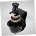Frcolor Men's Suits Cosmetic Set - Cream Suit Razor Stand Foam Mug & Tools | Premium Black Men's Care Set - Buy Online on GoSupps.com
