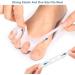 Toe Separator & Hallux Valgus Spreader - Super Soft 4 Pairs for Pain Relief & Pressure Relief - Buy Online on GoSupps.com