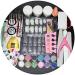 LIZHOUMIL 23PCS Acrylic Nail Art Kit Manicure Set 12 Colors Nail Glitter Powder Acrylic Pen Brush Nail Art Tool Kit Photo Color - Buy Online on GoSupps.com
