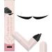 Pochoir Aileron de Maquillage Pochoir Double Pointe pour Femme Aileron Yeux Cosm tiques en Gel Cr meux R sistant l'Eau Quotidien pour Trajets Rendez-vous Voyages Noir - Buy Online on GoSupps.com