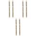 FRCOLOR 6Pcs White Eyeshadow Eyeliner White Eyebrow Mapping Pencil Hairdresser Pencil Eyebrow Makeup Eyebrow Pencils For Girls Cosmetic Eyebrow Brush Eyebrow Powder Brown