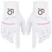 Finger ten golf gloves women couple left right hand 2 pieces golf glove microfiber all weather rainy day wet hot golf glove left right handle durability soft comfort size xs s m l xl s 1 couple